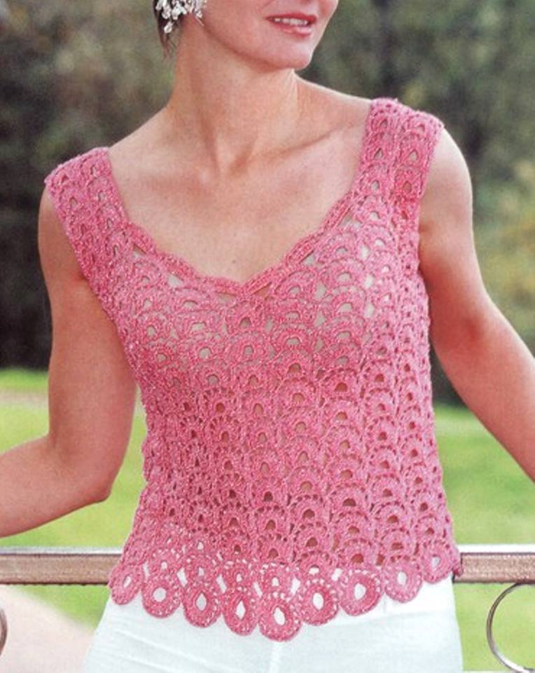 Tina's handicraft : crochet shirt