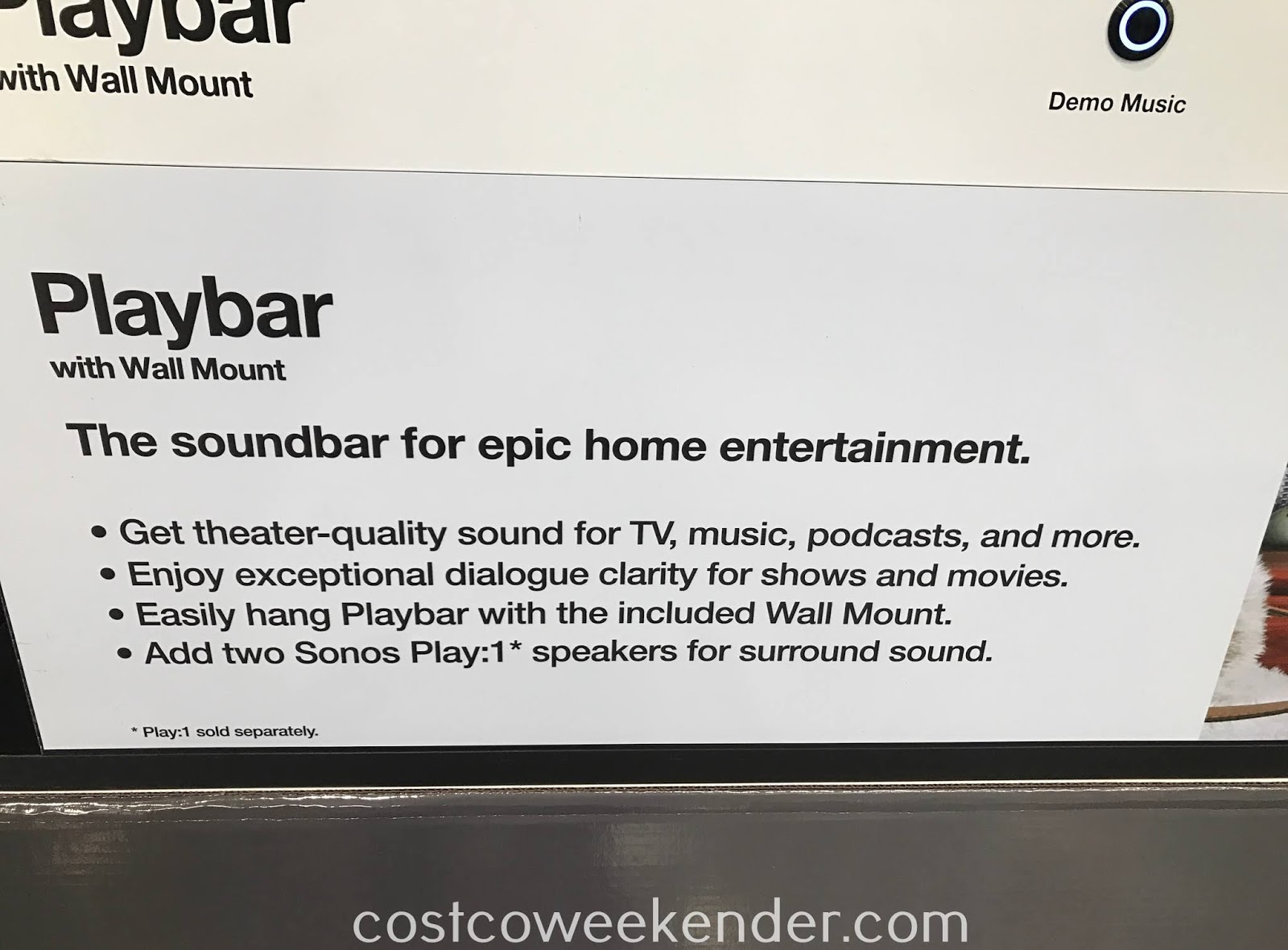 sonos bar costco