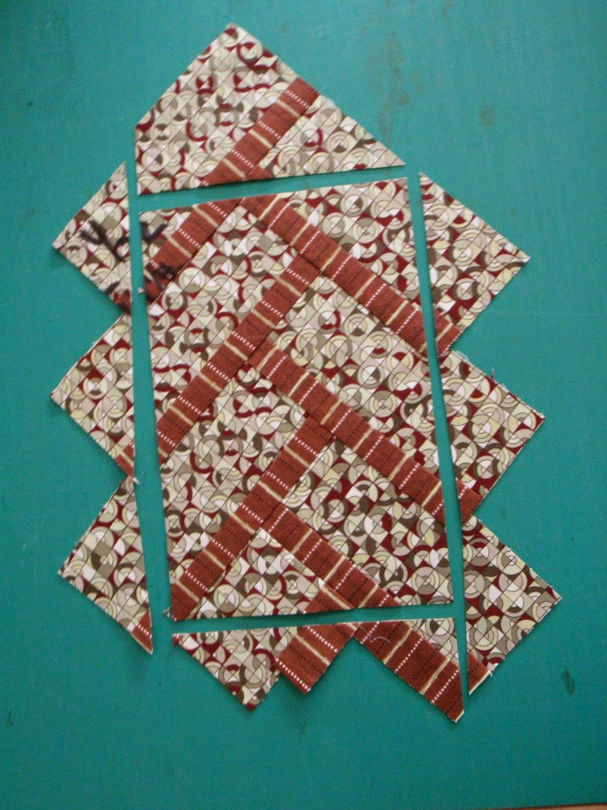 patty "The quilt lady" Braided border tutorial