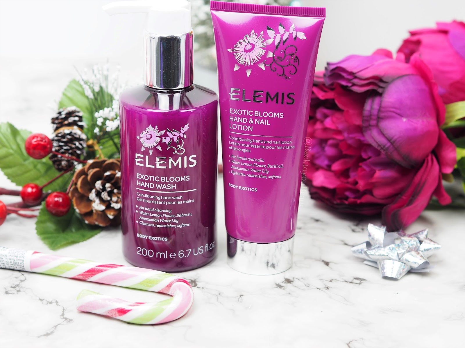 elemis exotic blooms hand and nail lotion