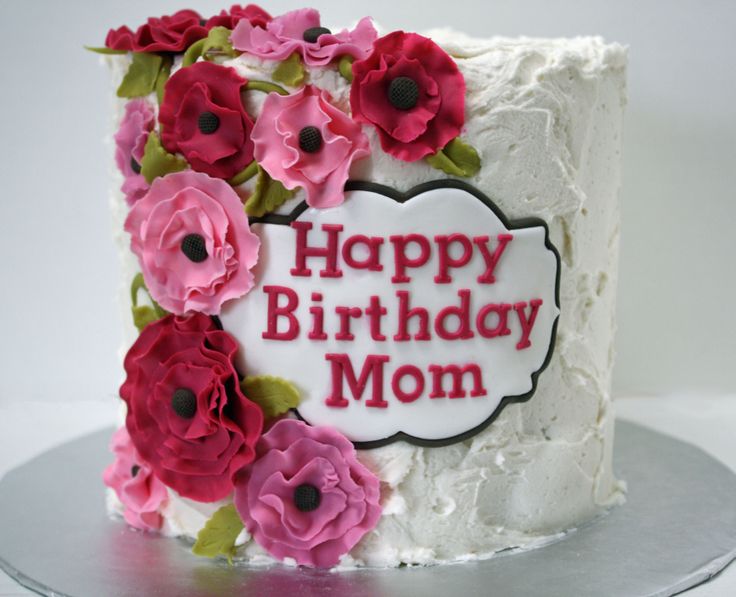happy birthday mother cake