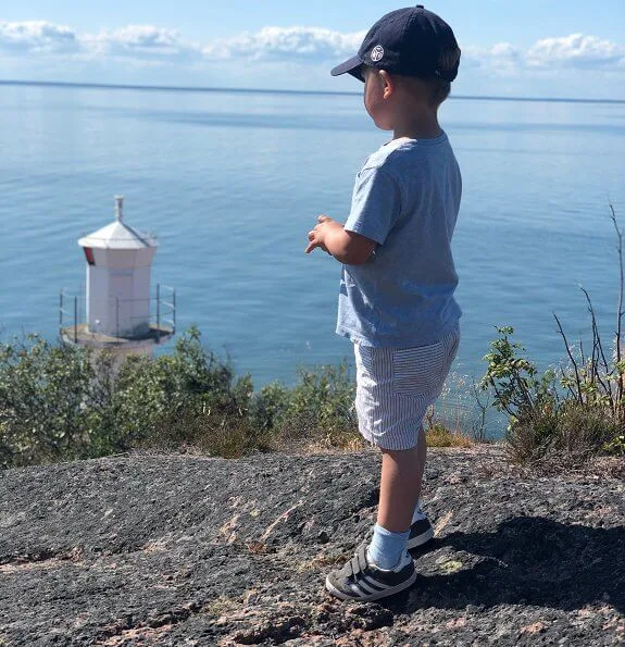 Crown Princess Estelle, Prince Daniel, Princess Estelle and Prince Oscar's 2019 summer holiday at Kalmar