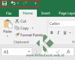 Quick Access Toolbar Excel