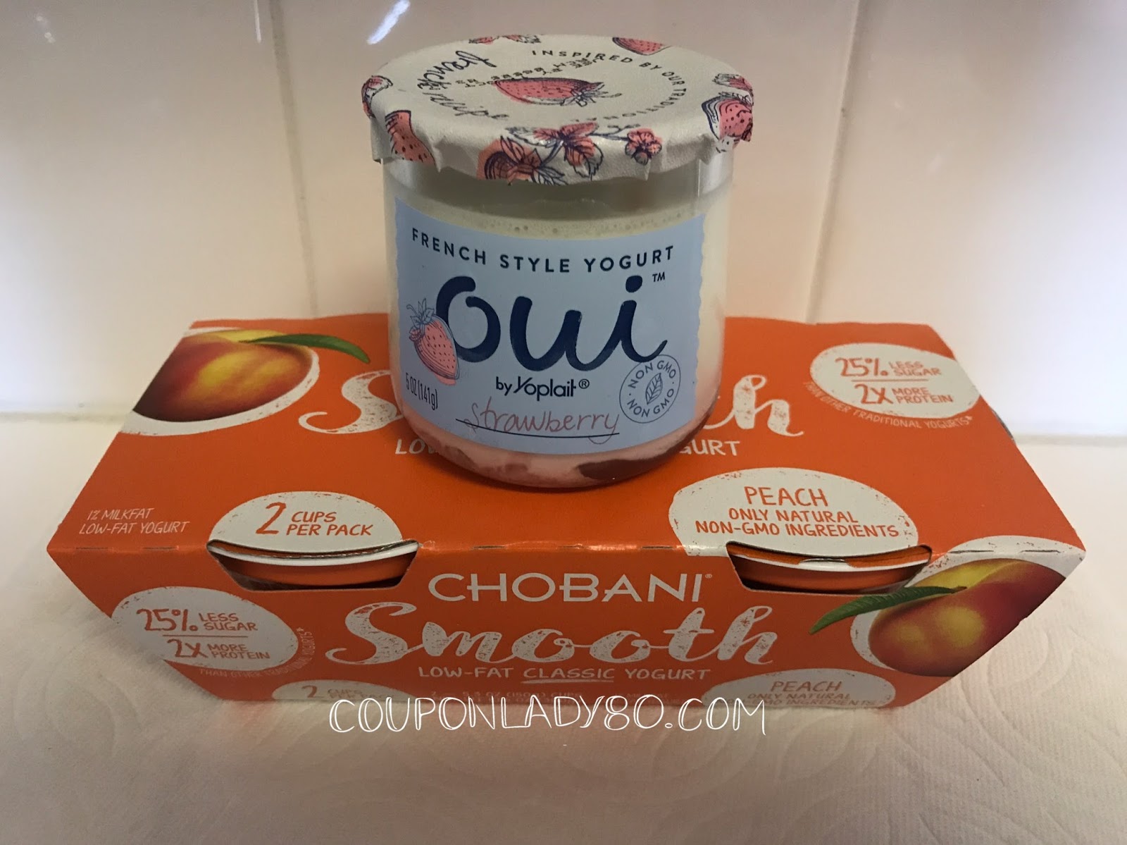 CouponLady80 FREEBIE Oui and Chobani Smooth Yogurt Kroger and
