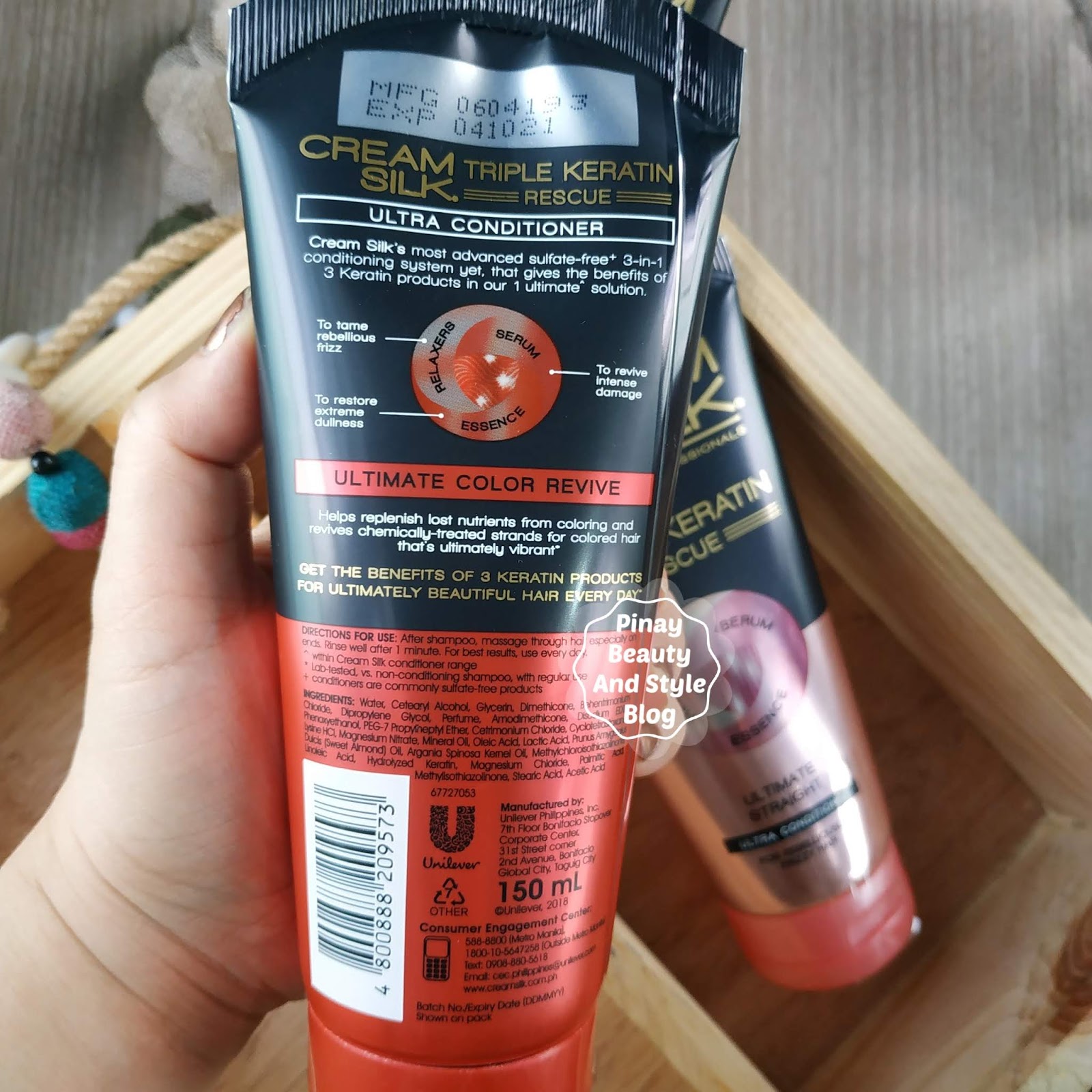 Cream Silk Ultimate Color Revive, Sulfate Free Conditioner for Colored