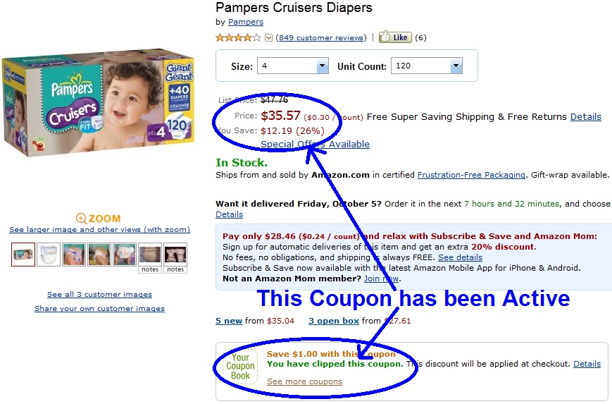 Pampers Coupons Printable 2013