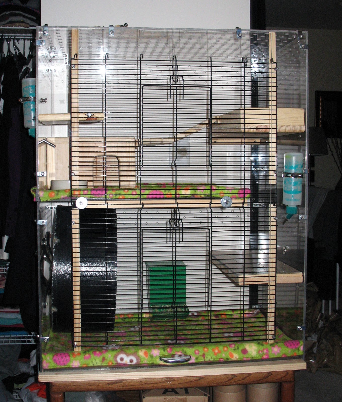 Alexis Miller Design Custom Chinchilla Cage