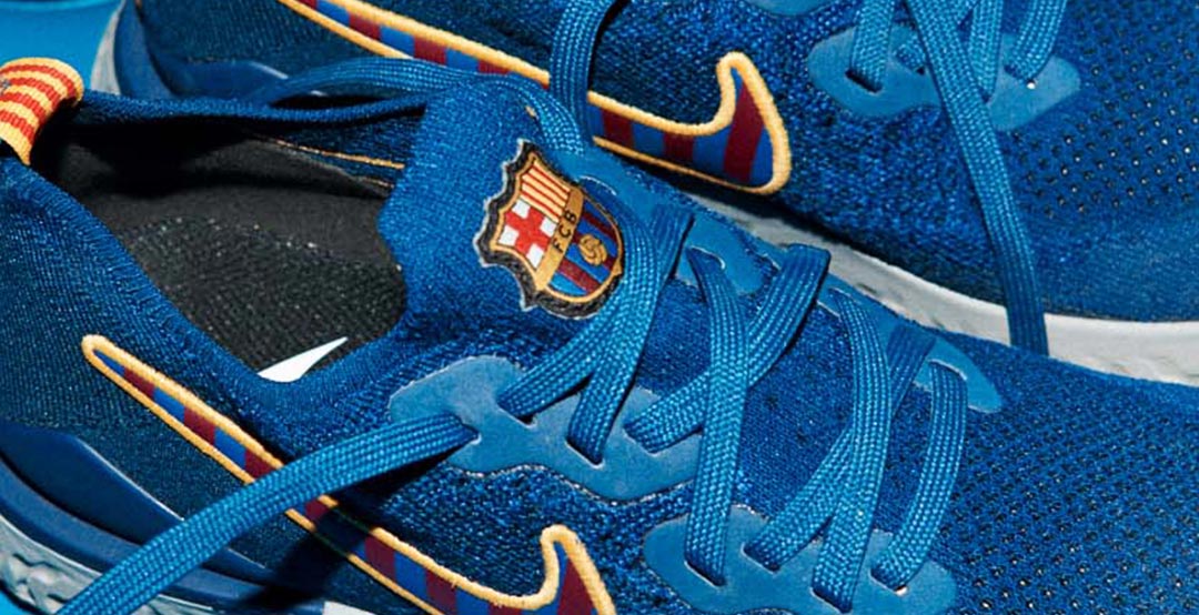 2 Nike FC Barcelona Epic React Flyknit Shoes Released - Headlines