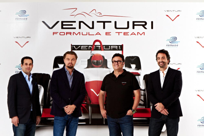 Leonardo DiCaprio und Venturi Automobiles komplettieren Starterfeld der Formel E
