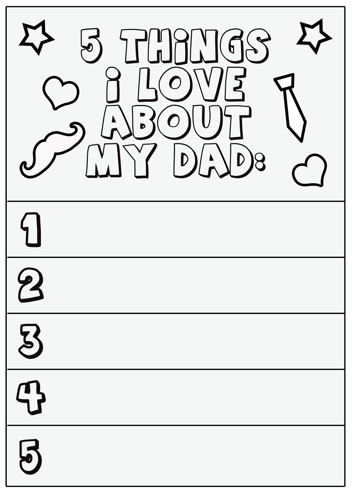 Father S Day Card Printables Free