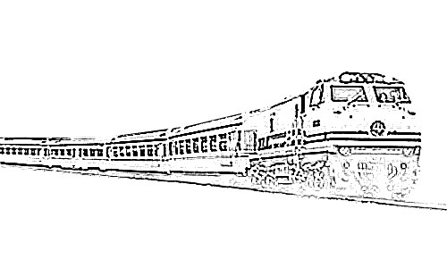headon train sketch headon train sketch