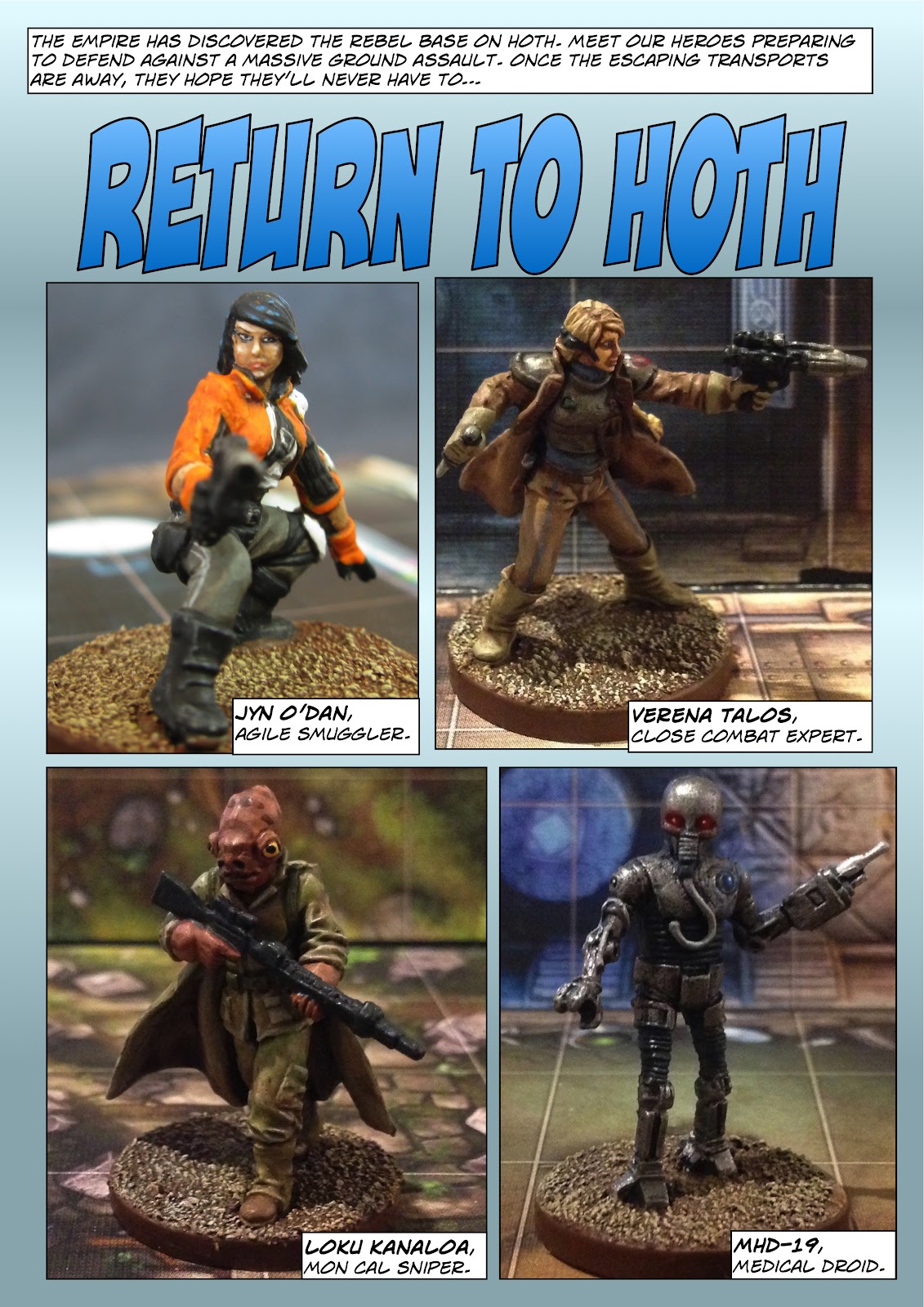 Return to Hoth campaign comic! Star Wars Imperial Assault Return to Hoth