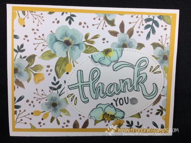 Color me Happy, Whole Lot of Lovely Designer Paper, stampin'Up!, Frenchiestamps