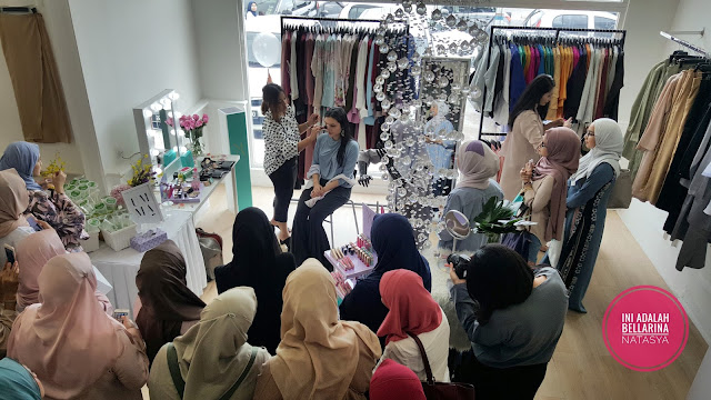 UMMA, NITA Cosmetics Make Up & Hijab Styling Tea Party