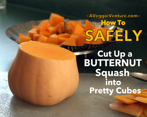 How to Peel and Cut a Butternut Squash