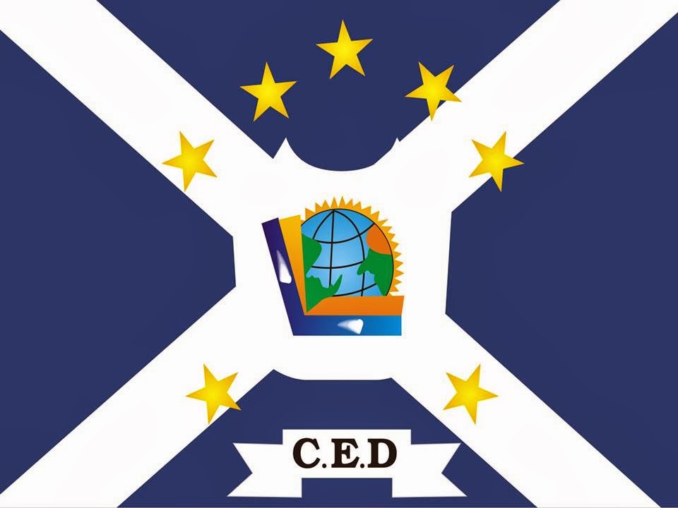 Bandeira oficial do CED