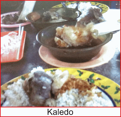 kaledo makanan khas sulawesi tengah