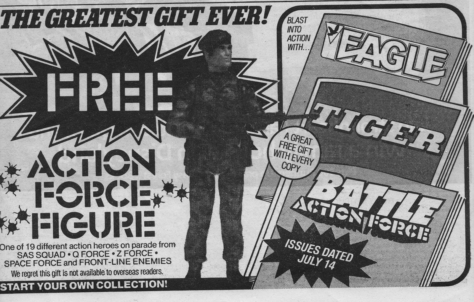 The Tearoom of Despair: Action Force, Action Figures