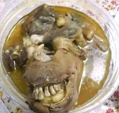 Guiso cabeza dientes Guiso cabeza dientes