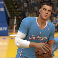 Clippers' Blake Griffin in Half-Sleeve Jersey