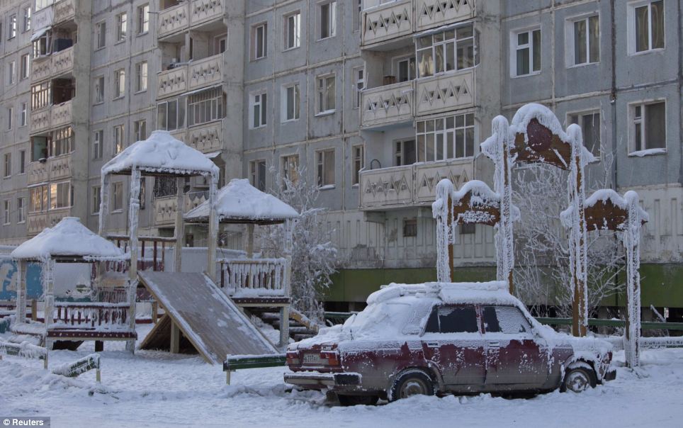 CabelKawan Oymyakon, Russie, ville la plus froide au
