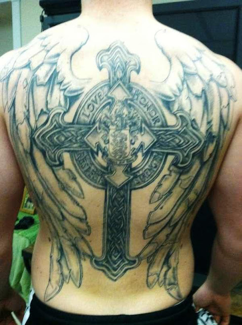 Tribal Cross Tattoos