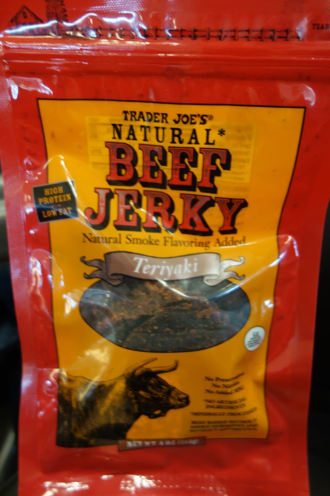 Trader Joe's Natural Beef Jerky Teriyaki Flavor