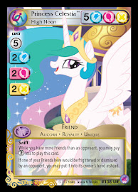 My Little Pony Princess Celestia, High Noon Seaquestria and Beyond CCG Card