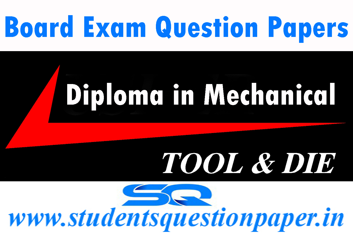 Diploma Machine and Tool Drawing October 2018 Board Exam Question Paper