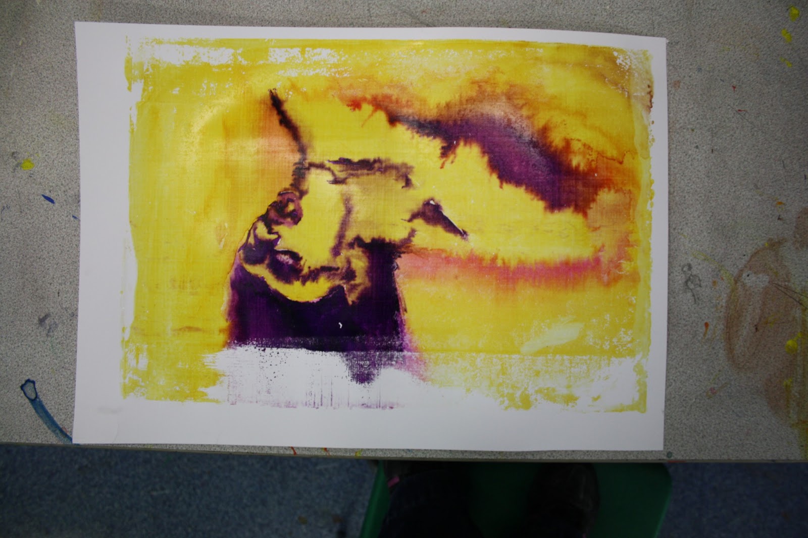 Final Major Project Identity Procion Dye, Silk Screen Printing, and Emulsion Transfer