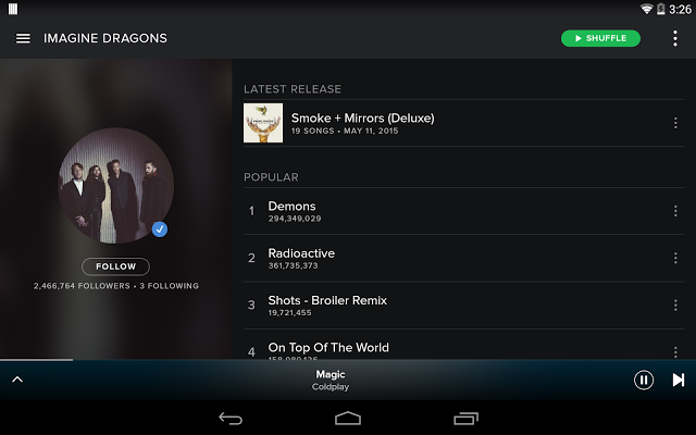 download the last version for android Spotify 1.2.13.661 download the last version for android Spotify 1.2.13.661