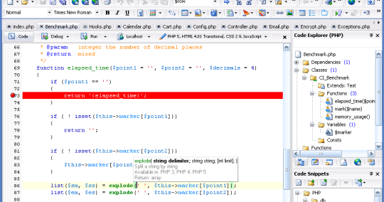 visual php designer visual php designer