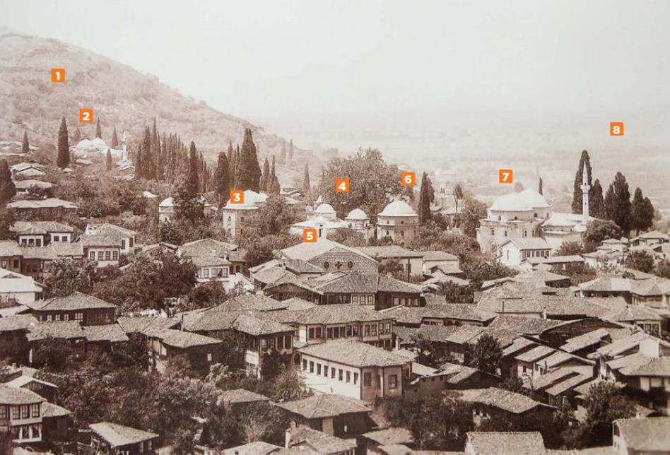 Çokkültürlü tarih, benzersiz bir doku BURSA - 1894 Çokkültürlü tarih, benzersiz bir doku BURSA - 1894