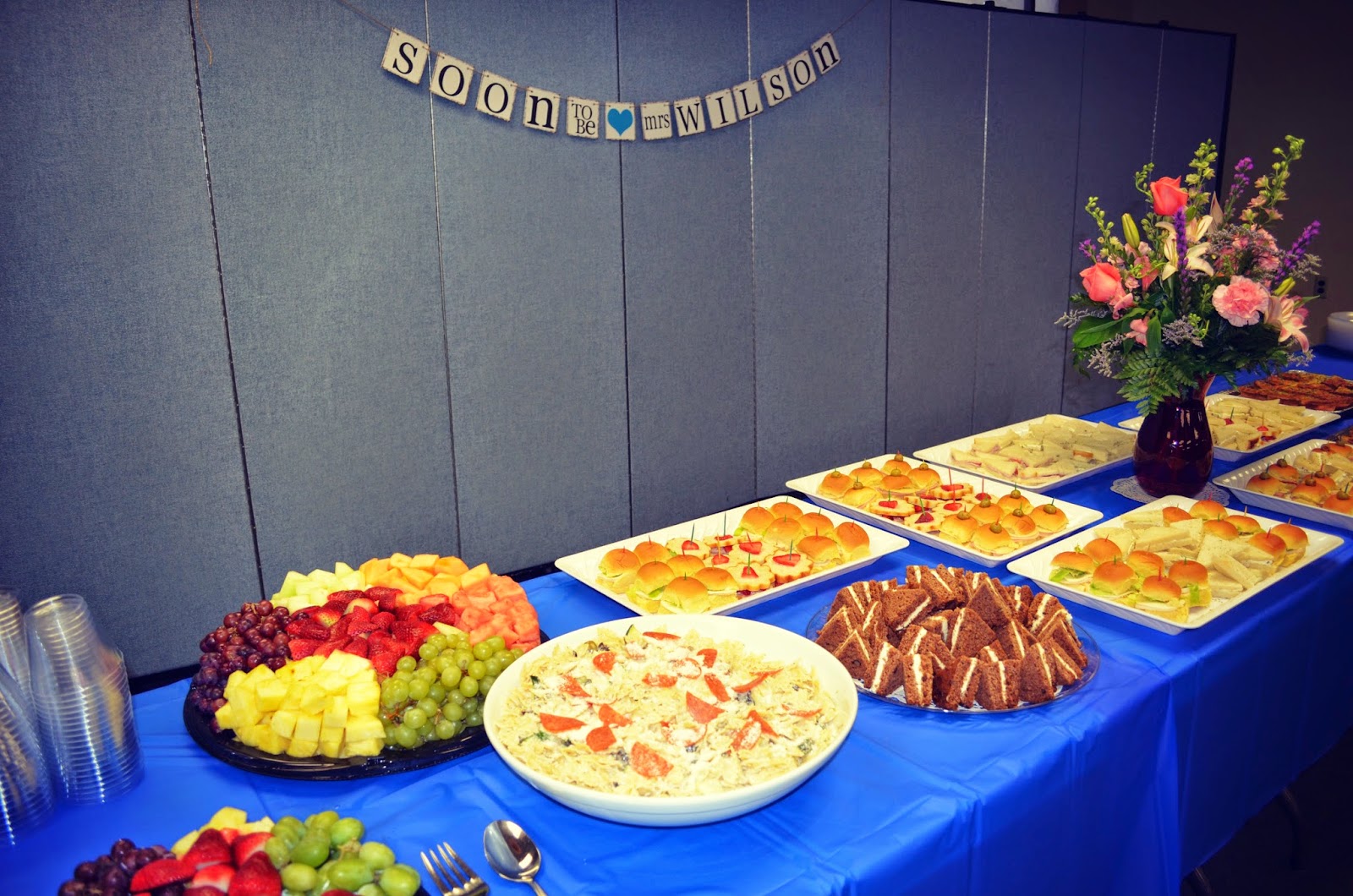 Bridal Shower Luncheon Menu Walking On Sunshine Recipes