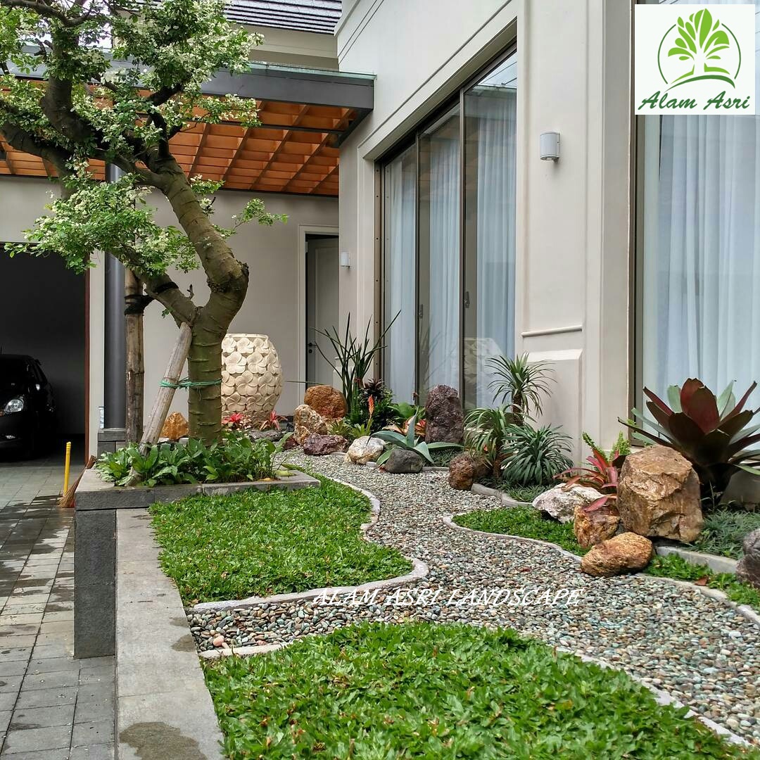 Desain Taman Kering Bernuansa Jepang Tukang Taman Surabaya Barat Desain Taman Kering Bernuansa Jepang Tukang Taman Surabaya Barat