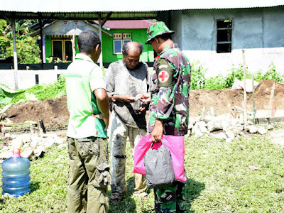 Warga Hanie Bersyukur Adanya TMMD Kodim Ambon Warga Hanie Bersyukur Adanya TMMD Kodim Ambon