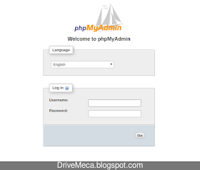 DriveMeca instalando phpMyAdmin en Linux Centos