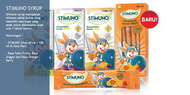 Stimuno untuk balita varian syrup Stimuno untuk balita varian syrup