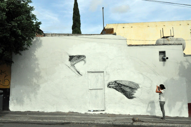 Street Art By Alexis Diaz For Board Dripper In Queretaro, Mexico. 2