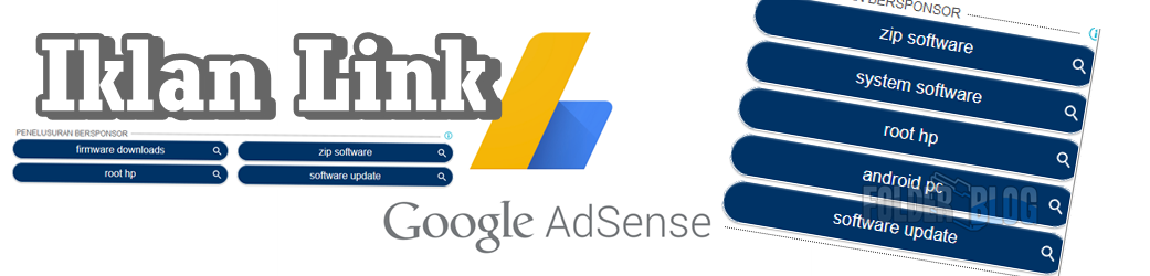 Cara membuat iklan Adsense berbentuk Tombol Link