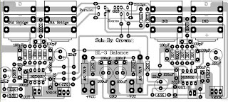 Balanced Audio Amplifier Schematic and PCB - DIY Electronics Projects