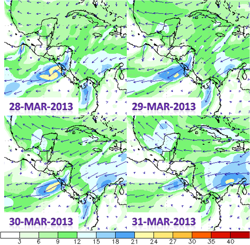 CONTINÚAN LOS VIENTOS NORTES28 AL 31