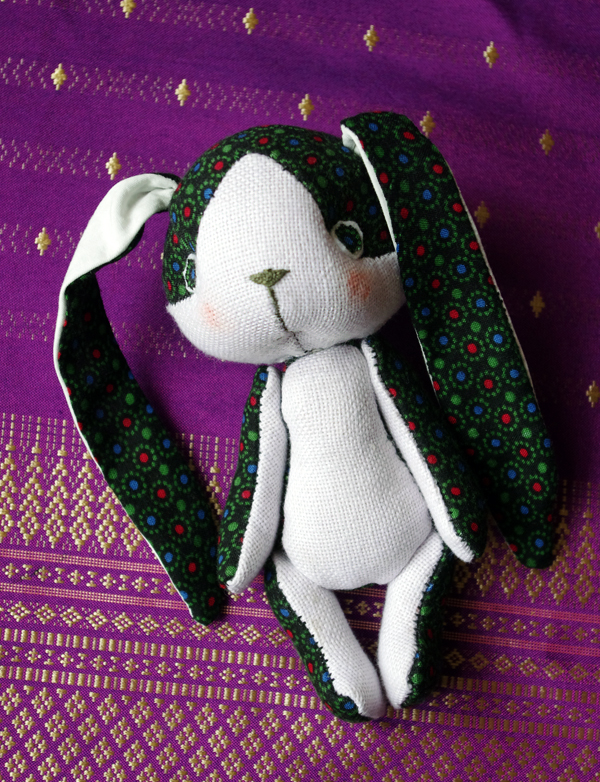 micesplice creations, handmade, doll, bunny, rabbit, handgjord docka, kanin, handarbete, hantverk, handicraft, craft