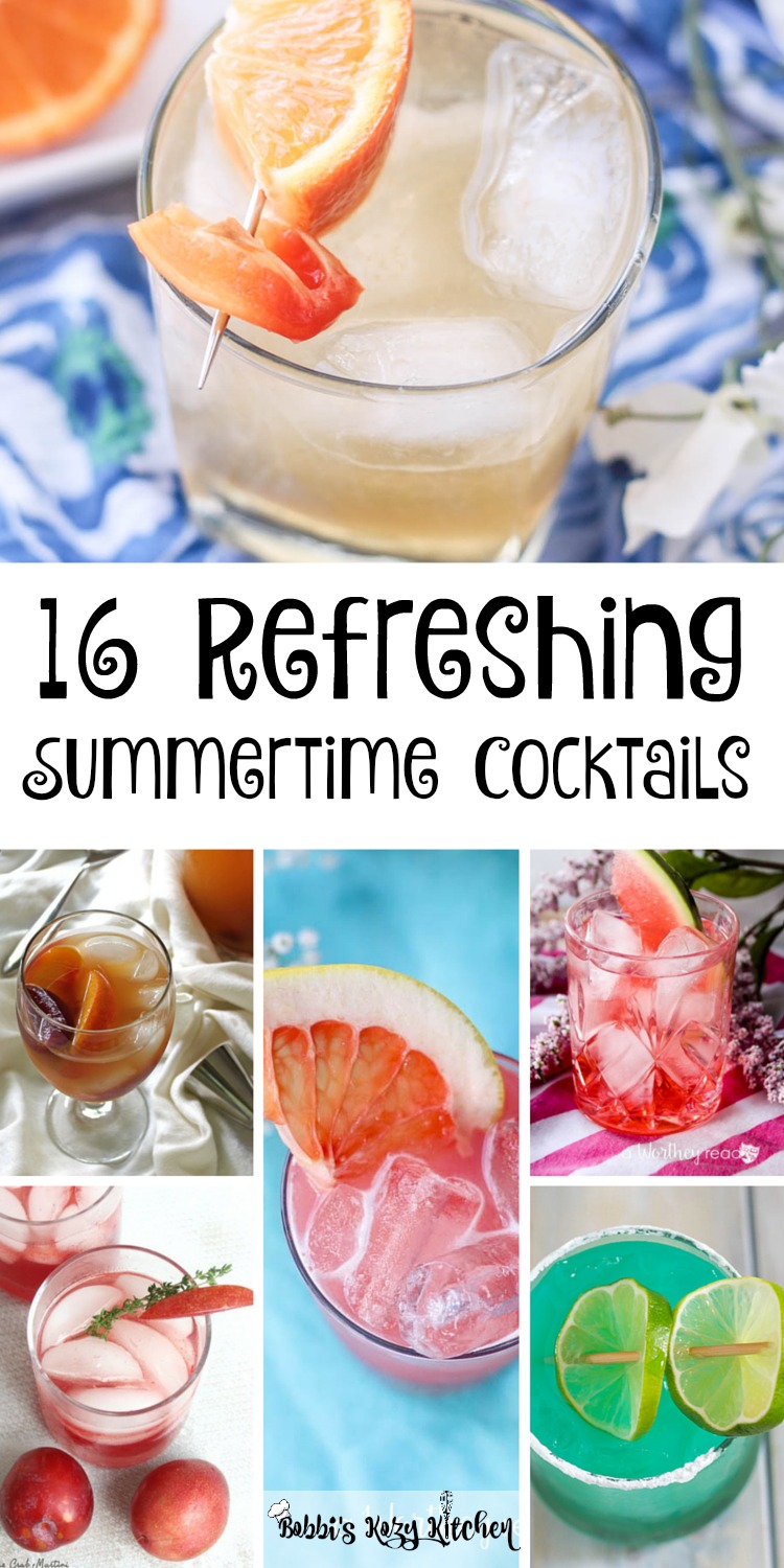 16 Refreshing Summertime Cocktails Bobbi's Kozy Kitchen