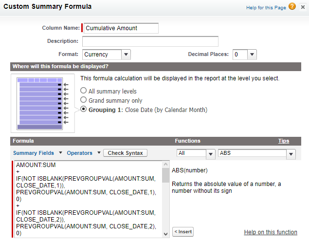 simplysfdc com salesforce report bar chart with salesforce grouped line chart