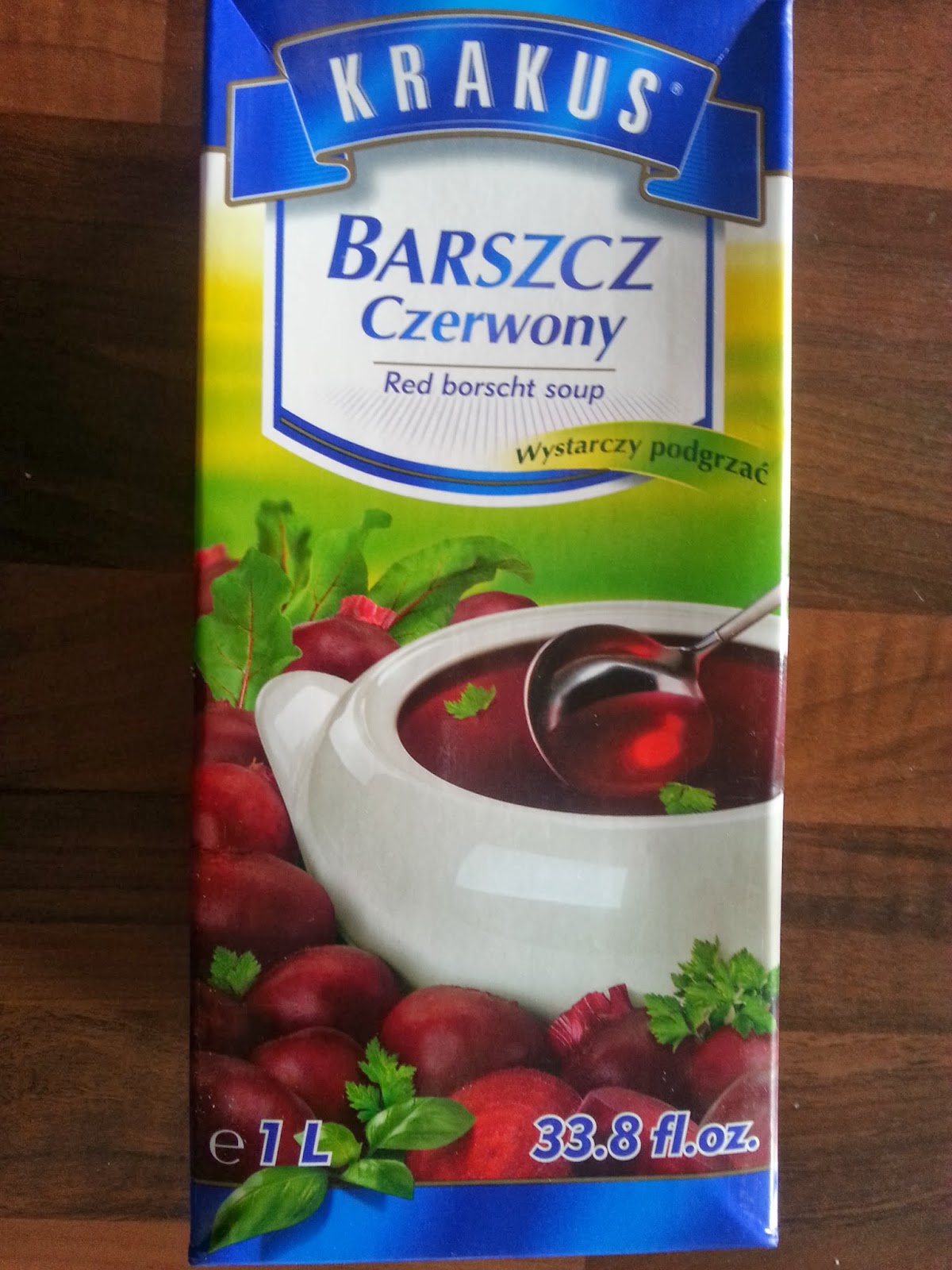 DUŻYMI LITERAMI: Barszcz Czerwony KRAKUS