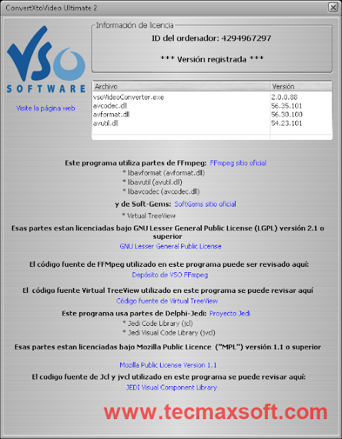 VSO ConvertXtoVideo Ultimate Full Gratis cap 3