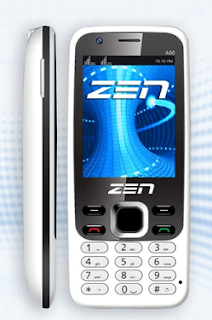 Zen A60 3G Dual SIM Dual Camera Mobile