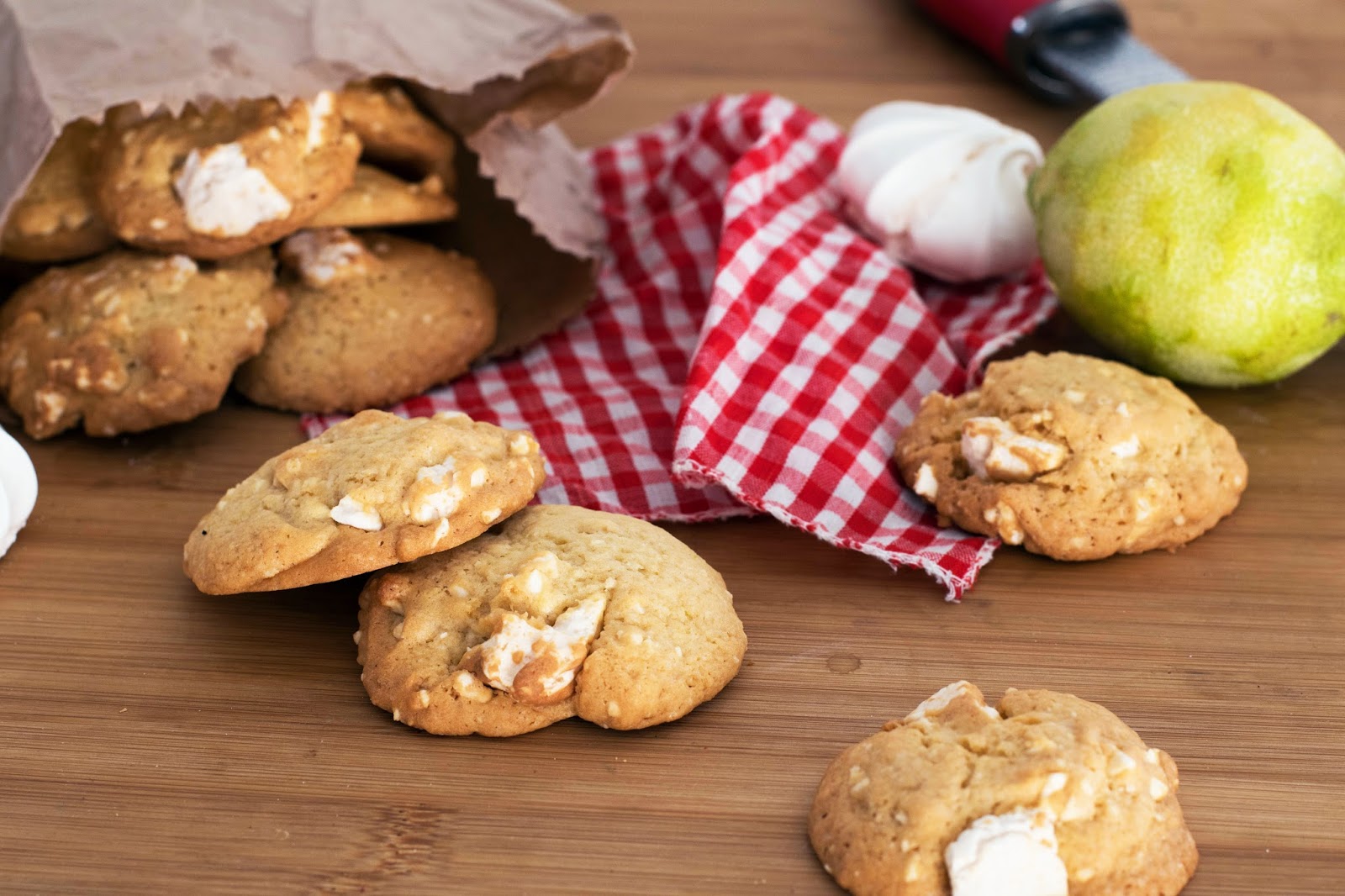 recette Cookies citron meringue