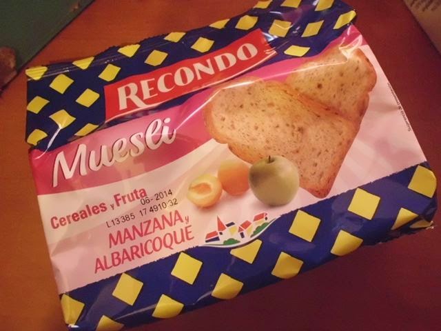 Pan tostado Muesli Recondo